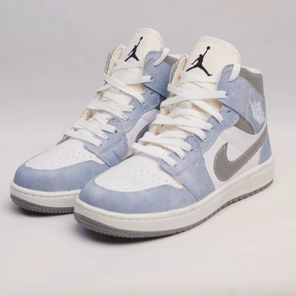 کفش کتانی جردن 1 هایپر رویال ساق‌دار کد 294861