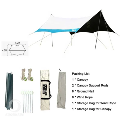 تارپ کمپینگ BLACK DEER BD7030