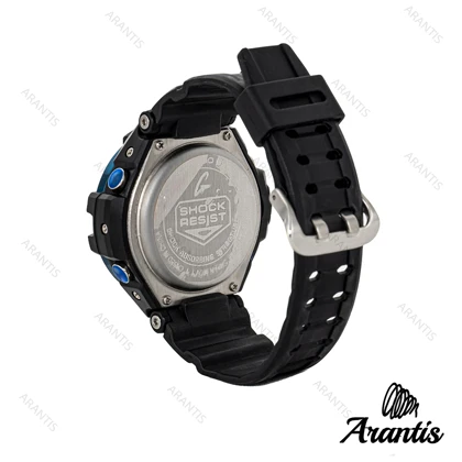 ساعت جیشاک GA-1100 مردانه آبی مشکی m-4656