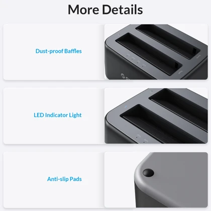 داک هارد 2.5 و 3.5 اینچی تک سینی اوریکو 6819c3-v1