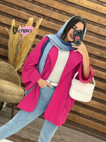 مانتو پانچ آستین چاک