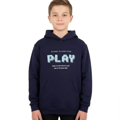 هودی طرح PLAY پسرانه کد 1784