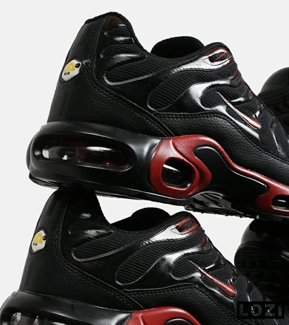 کفش کتانی مردانه و زنانه مشکی قرمز NIKE AirMax Plus TN Ultra