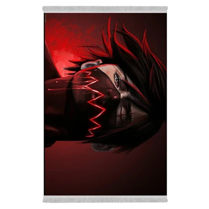 فرشینه از جنس پارچه هازان مخمل ترک طرح اتاق کودک برند دفه کد UGC 246