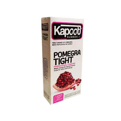 کاندوم 12 عددی اناری کاپوت