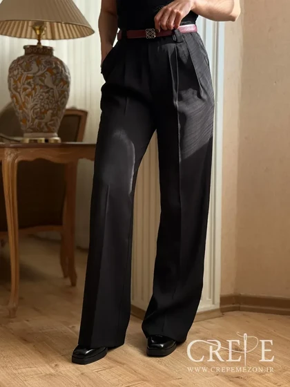 شلوار بگ کرپ سان قد 108