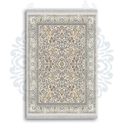 فرشینه از جنس پارچه هازان مخمل ترک طرح سنتی و مدرن برند دفه کد DDSMM395