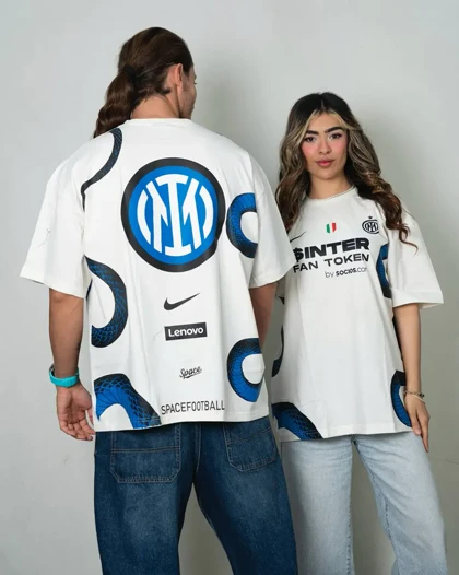 تیشرت قواره ازاد INTER