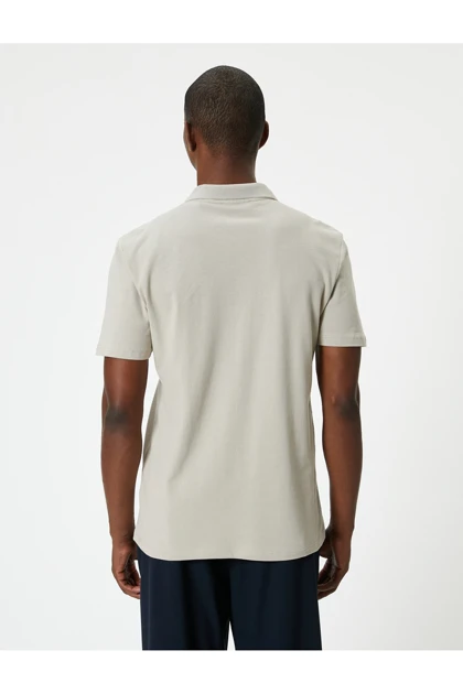 تیشرت یقه پولو مردانه اورجینال کوتون koton