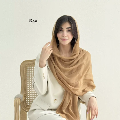 شال زنانه پولکی