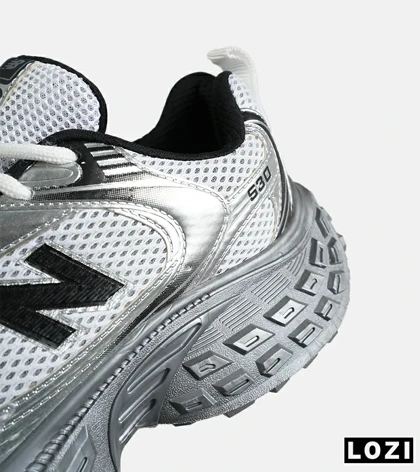 کفش کتانی مردانه و زنانه طوسی نقره ای NEW BALANCE 530 V02 مدل 7638