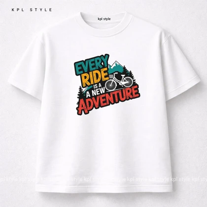 تیشرت باکسی 100٪ پنبه (Adventure) | کد 1343