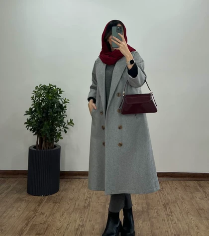پالتو بلند آستردار بارلی