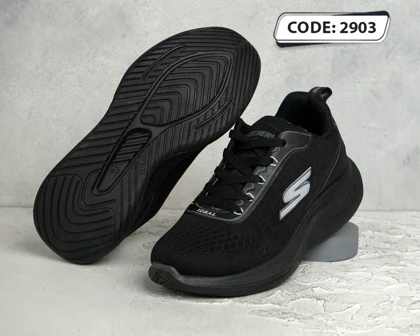 کتانی اسکیچرز مدل پرفکت مشکی سایز مردانه و زنانه