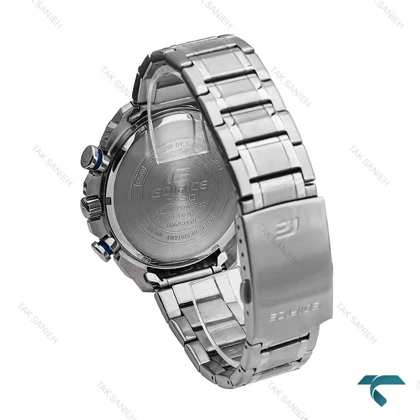 ساعت کاسیو ادیفایس EQS-600 مردانه سیلور عقربه آبی Casio-6656-G