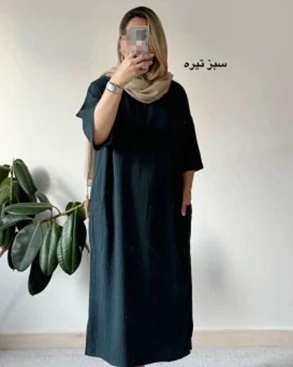 پیراهن مانتویی دلسا 15