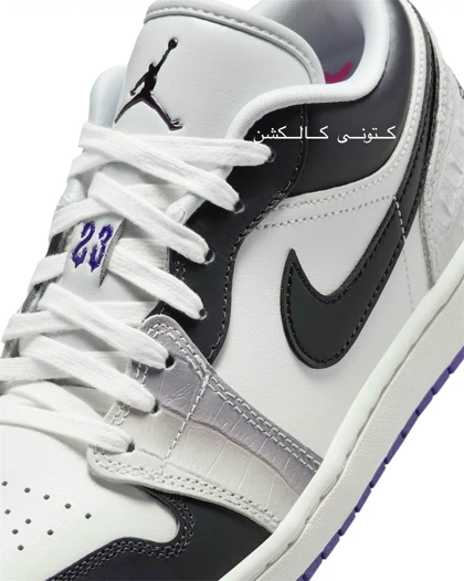 کتانی نایکی ایر جردن وان لو پانک راک بدون ساق Nike Air Jordan 1 Low Punk Rock