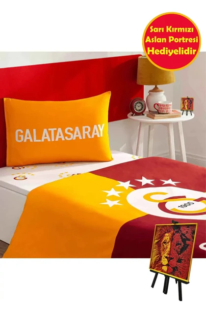 سرویس روتختی یک نفره Taç Galatasaray Efsane پنبه