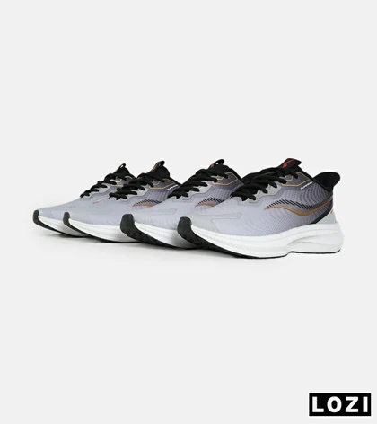 کفش کتانی طوسی Saucony Ride Review مدل 7178