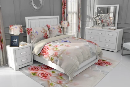 روتختی طرح پروانه برند رویال کد N-12111