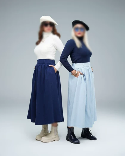 دامن مدل نغمه کد 50261