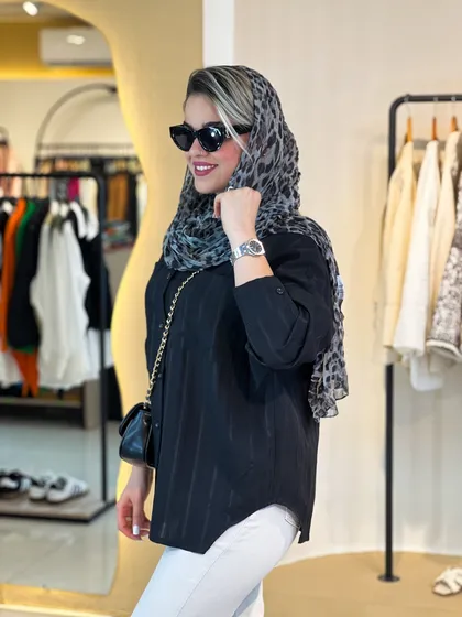شومیز مشکی 30037