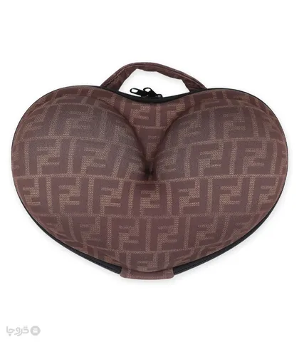 کیف لباس زیر زنانه قلبی کد 4031 طرح Fendi