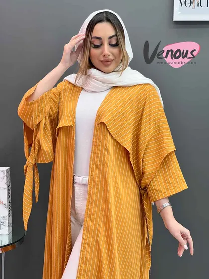 مانتو بلند ژیله دار