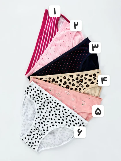 شورت اسلیپ زنانه کبریتی طرحدار سایز L میسپل Misspel