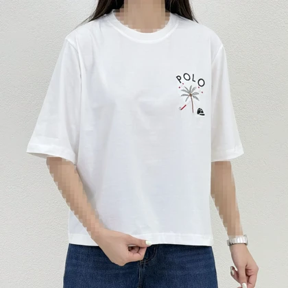 تیشرت زنانه یقه گرد polo | آی بولک