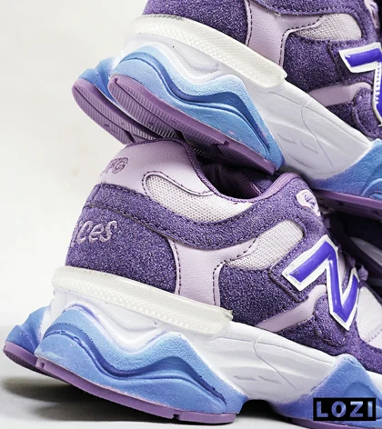 کفش کتانی زنانه بنفش آبی NEW BALANCE 9060