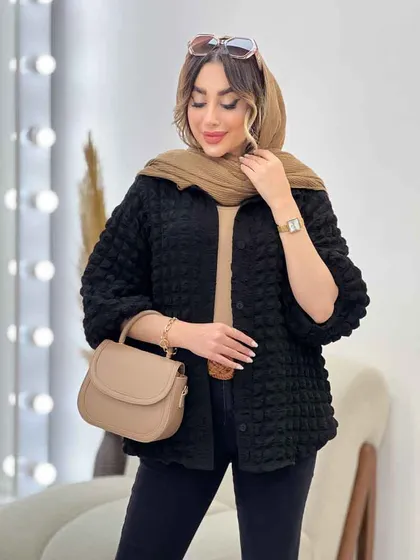 مانتو آستین پفی رونیکا