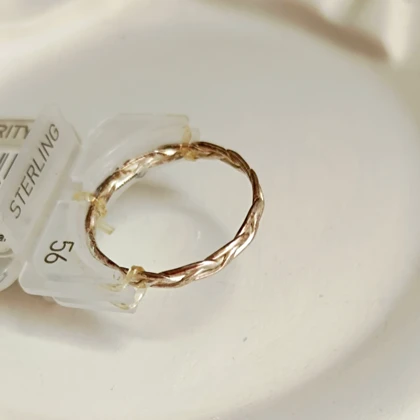 انگشتر نقره زنجیری