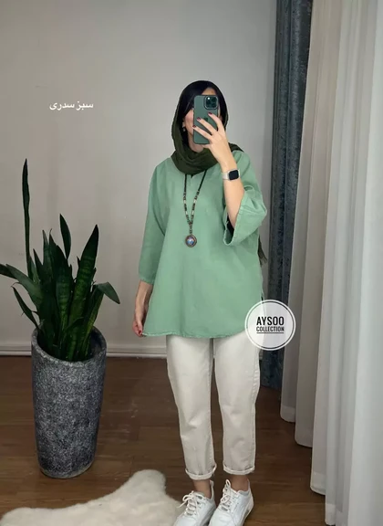 تونیک مانتویی شاپرک