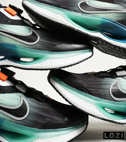 کفش کتانی مردانه و زنانه مشکی صابونی NIKE Air Griffey DISK