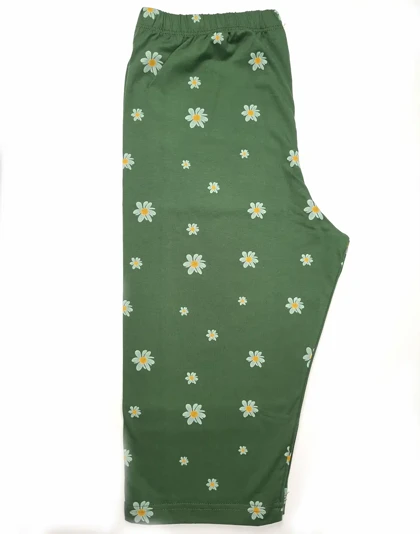 شلوارک راحتی زنانه نخی سیلکا طرح نیارا