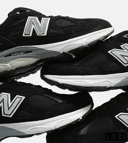 کفش کتانی مشکی طوسی NEW BALANCE 990