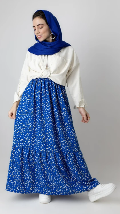 دامن گل‌گلی