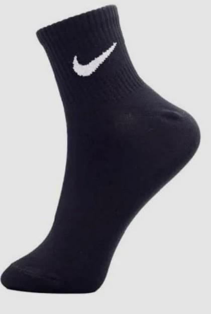 جوراب نیم ساق کش انگلیسی نایکی ورزشی 12 جفتی