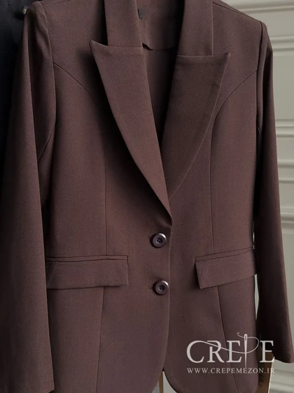 کت دو دکمه بزیاق