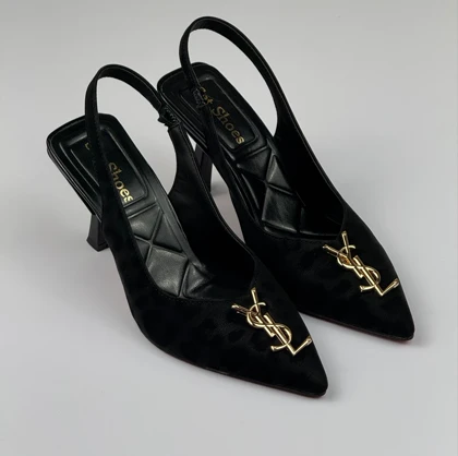 کفش پاشنه‌دار YSL پشت‌باز