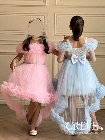 |پیراهن نسترن دنباله دار