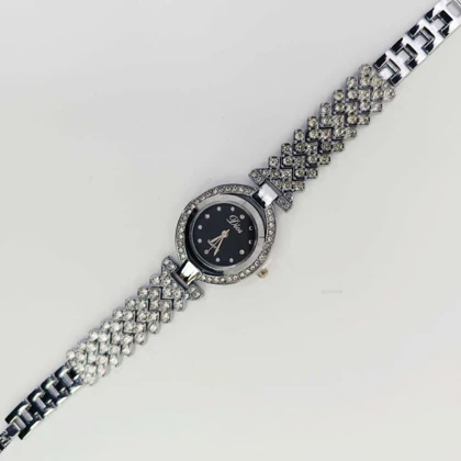 ساعت مچی زنانه مجلسی Dios نگین‌دار با موتور کوارتز