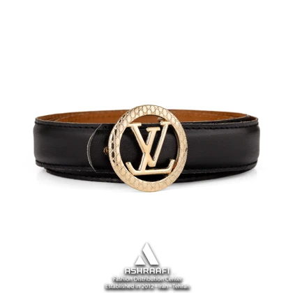 کمربند زنانه لویی ویتون Louis Vuitton Leather Belt BL7