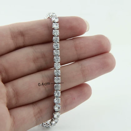 گردنبند زنانه مدل تنسی 4 میل