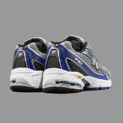 نیوبالانس 740 نقره ای آبی New Balane 740 Silver Blue