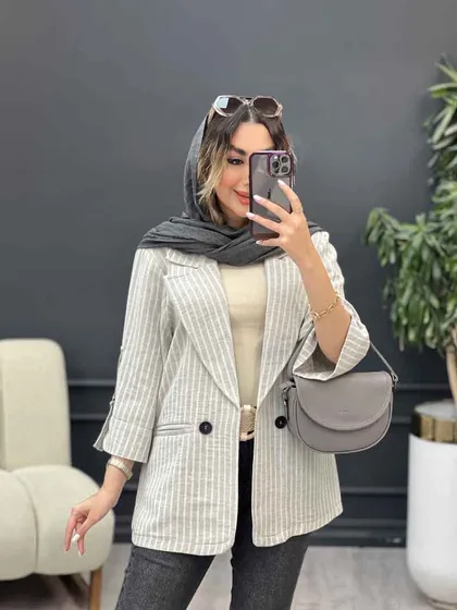 مانتو آستین سگک الیکا