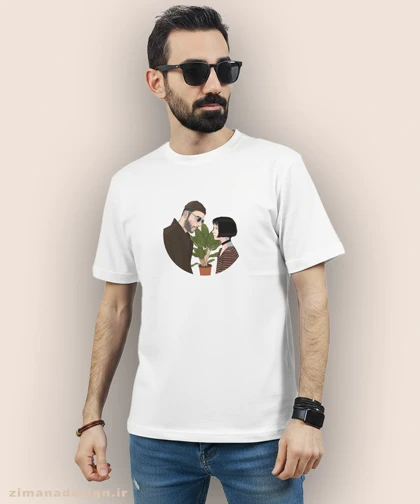 تیشرت مردانه و زنانه طرح لئون کد 974