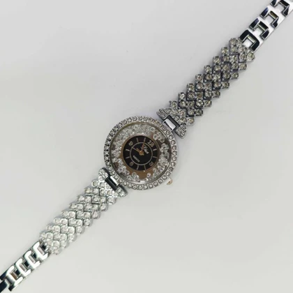 ساعت مچی زنانه مجلسی Dios نگین‌دار با موتور کوارتز