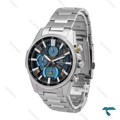 ساعت کاسیو ادیفایس EQB-1200 مردانه استیل صفحه آبی Casio-6658-G